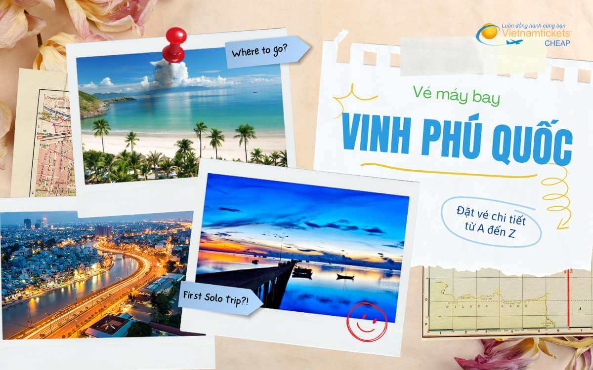 Vé máy bay Vinh Phú Quốc